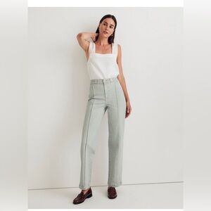NWOT Madewell PVJ Wide-Leg Jean — Sage Mist